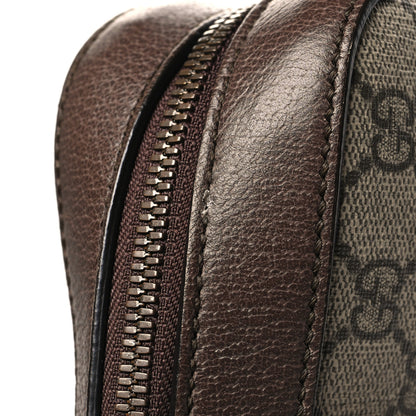 Gucci GG Supreme Monogram Textured Calfskin Web Medium Ophidia Briefcase Beige Ebony New Acero 13 of 13
