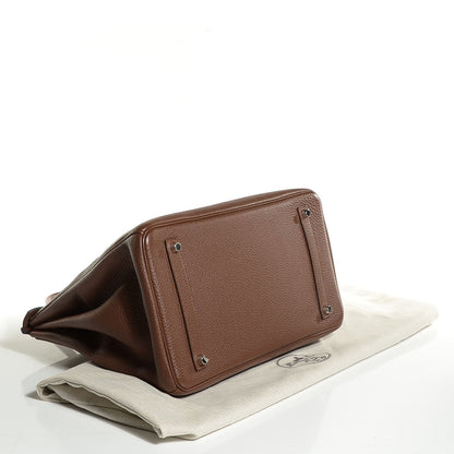 Hermes Togo Birkin 35 Brulee 6 of 28