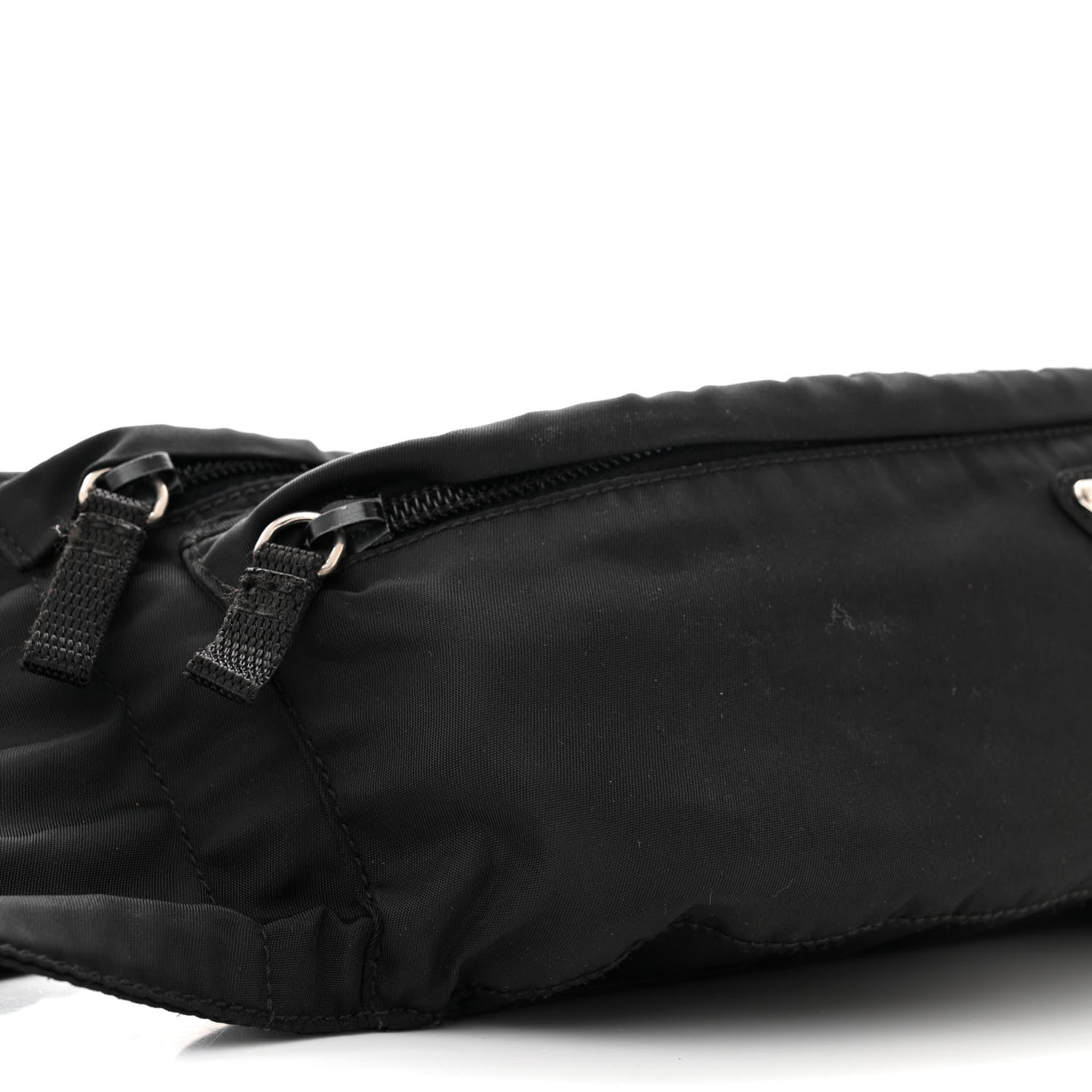 Prada Tessuto Nylon Montagna Belt Bag Black 9 of 11