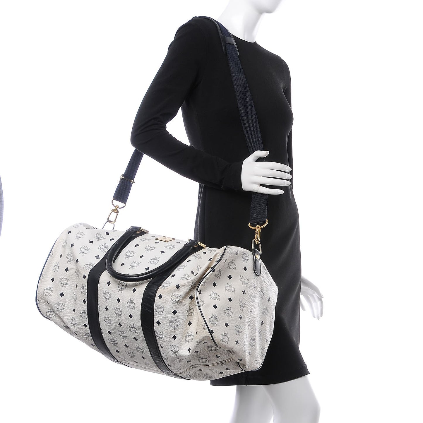 Visetos Weekender Duffle Bag White