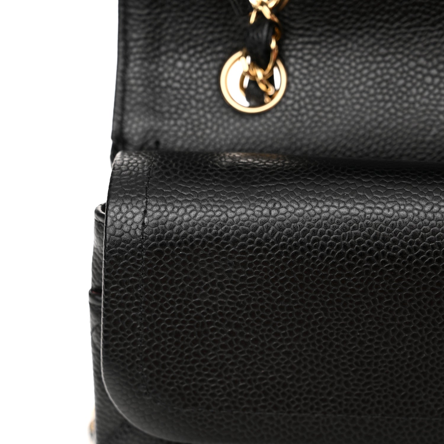 Chanel Caviar Quilted Medium Double Flap Black 13 of 13
