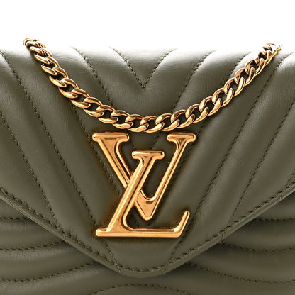 Louis Vuitton Calfskin New Wave Multi Pochette Kaki 7 of 11