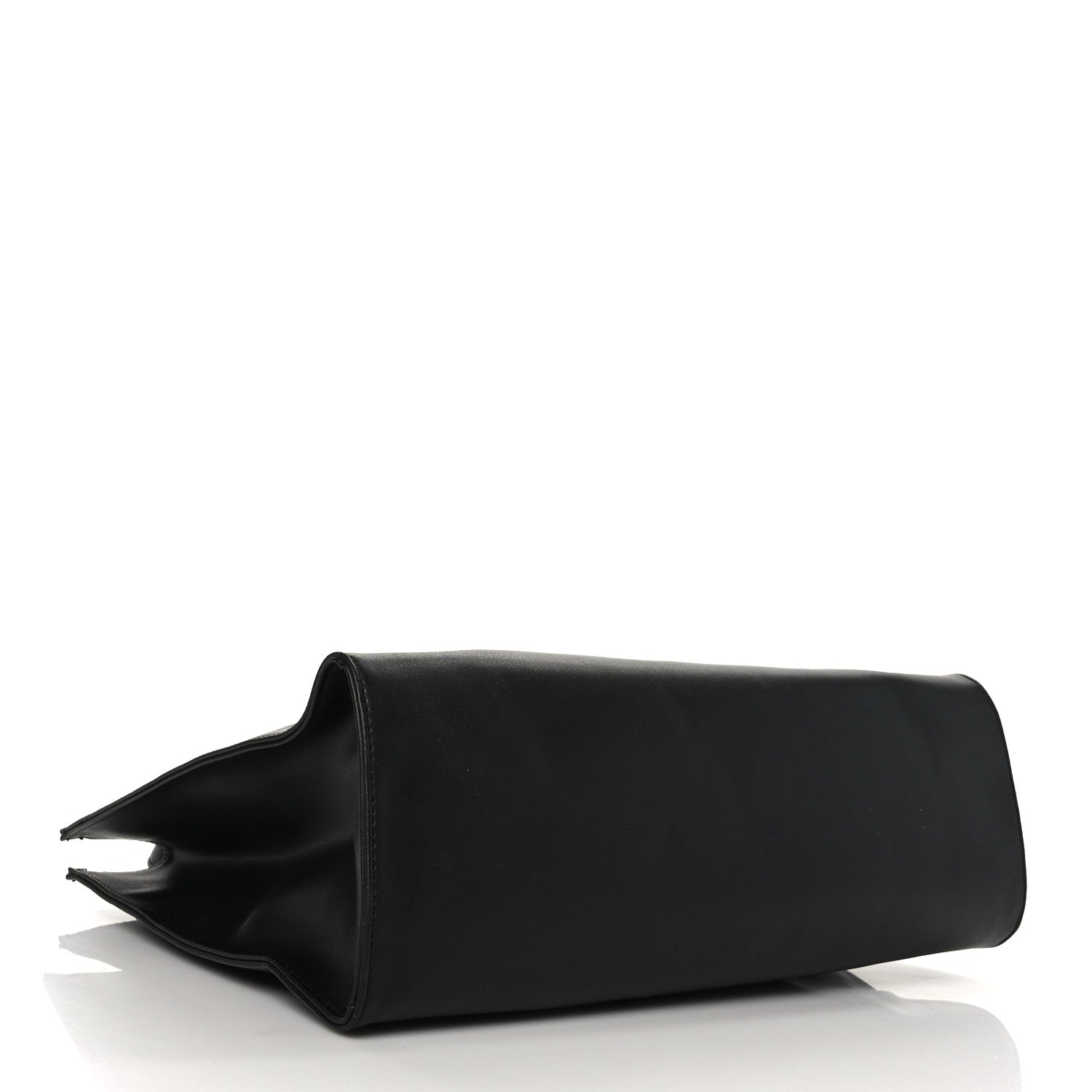 Telfar Vegan Leather Medium Shopping Bag Black 4 of 8