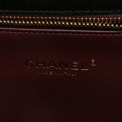 Chanel Caviar Quilted Chain Backpack Black 6 of 9