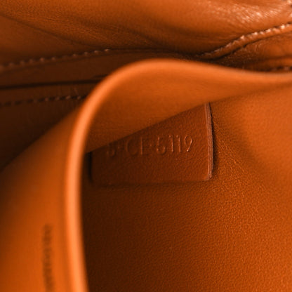 Celine Canvas Calfskin Nano Triomphe Tan 9 of 12