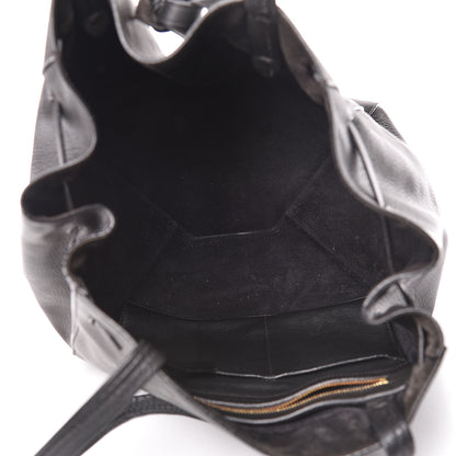 Celine Soft Grained Calfskin Small Belt Cabas Phantom Black 5 of 20