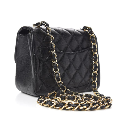 Chanel Caviar Quilted Mini Square Flap Black 3 of 11