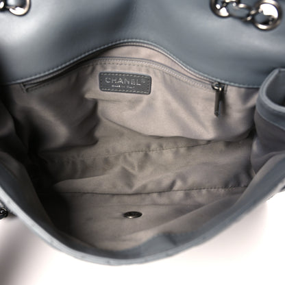 Chanel Lambskin Large Around Pockets Flap Dark Grey 5 of 10