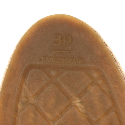 Chanel Lambskin CC Espadrilles 39 Black 6 of 8