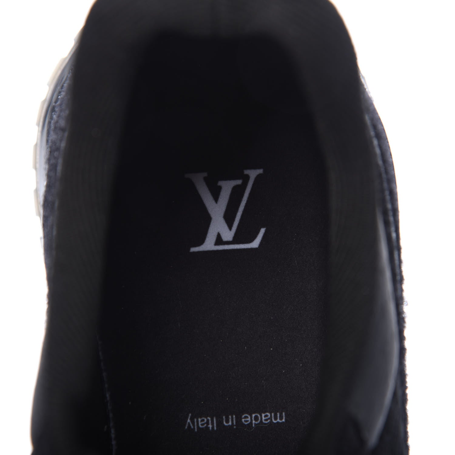 Louis Vuitton Technical Knit V.N.R Sneakers 10.5 Black 7 of 9