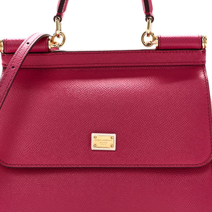 Dolce & Gabbana Dauphine Small Miss Sicily Satchel Ciclamino 7 of 10