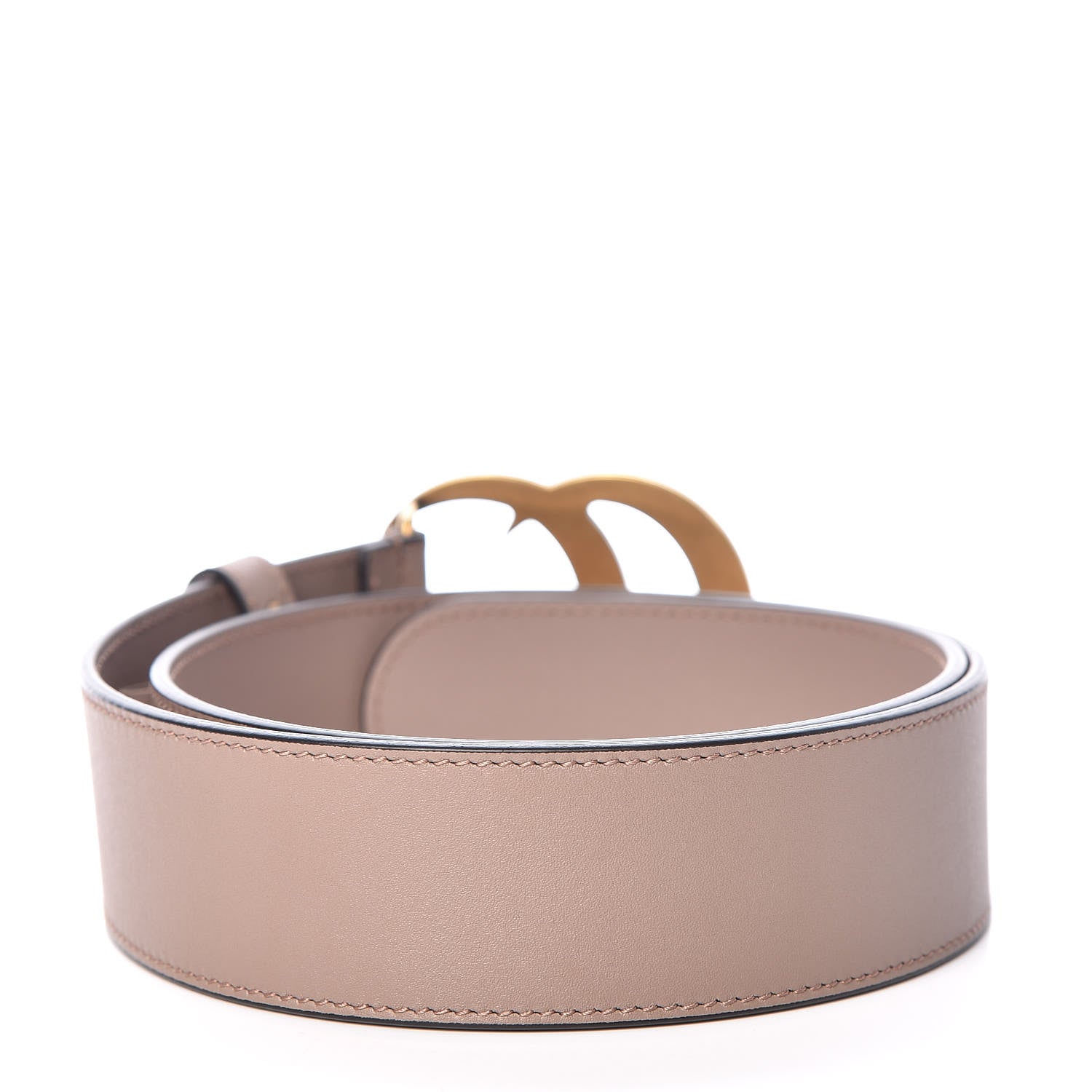Gucci Calfskin Double G 40mm Belt 75 30 Porcelain Rose 3 of 7