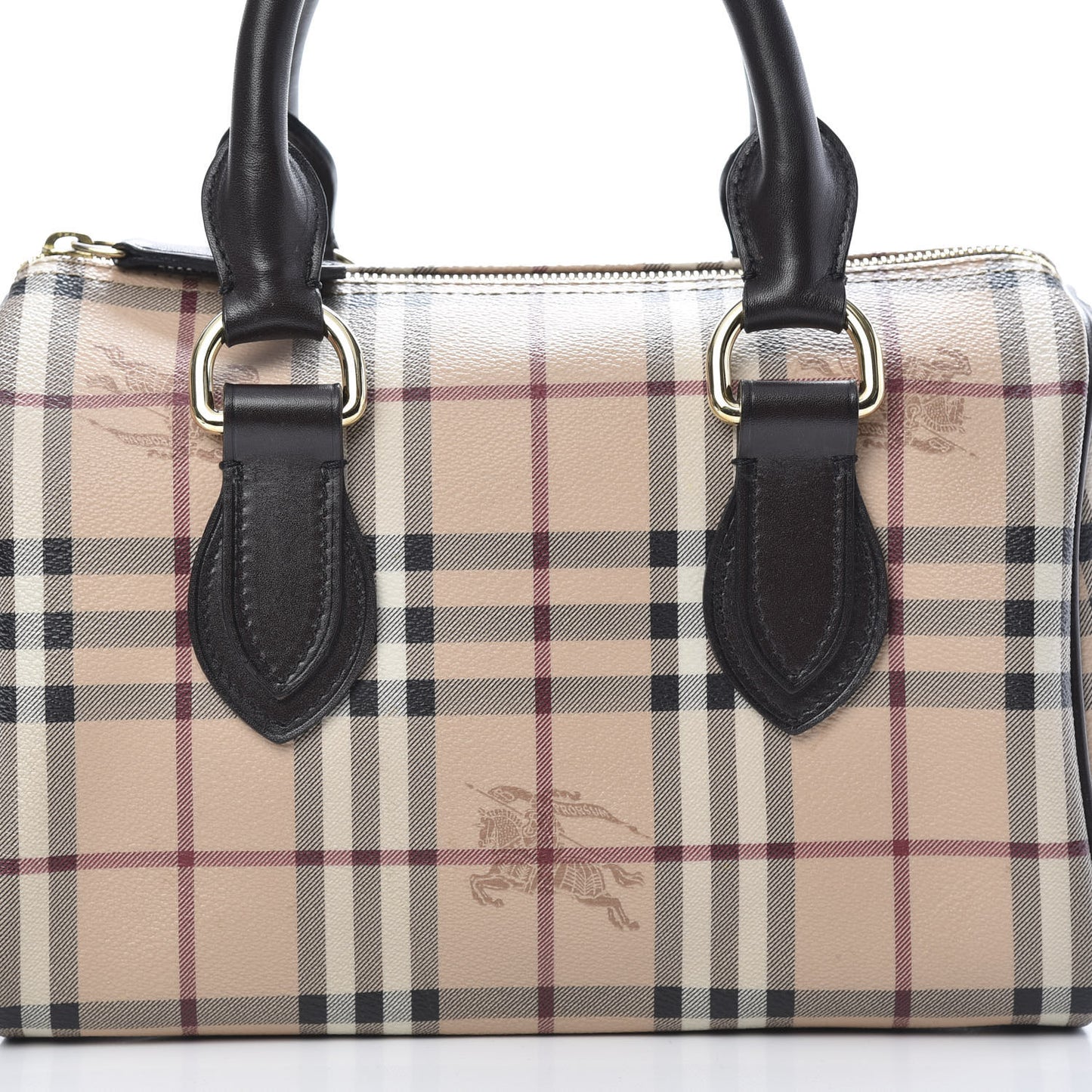 Haymarket Check Small Chester Bowling Bag Chocolate