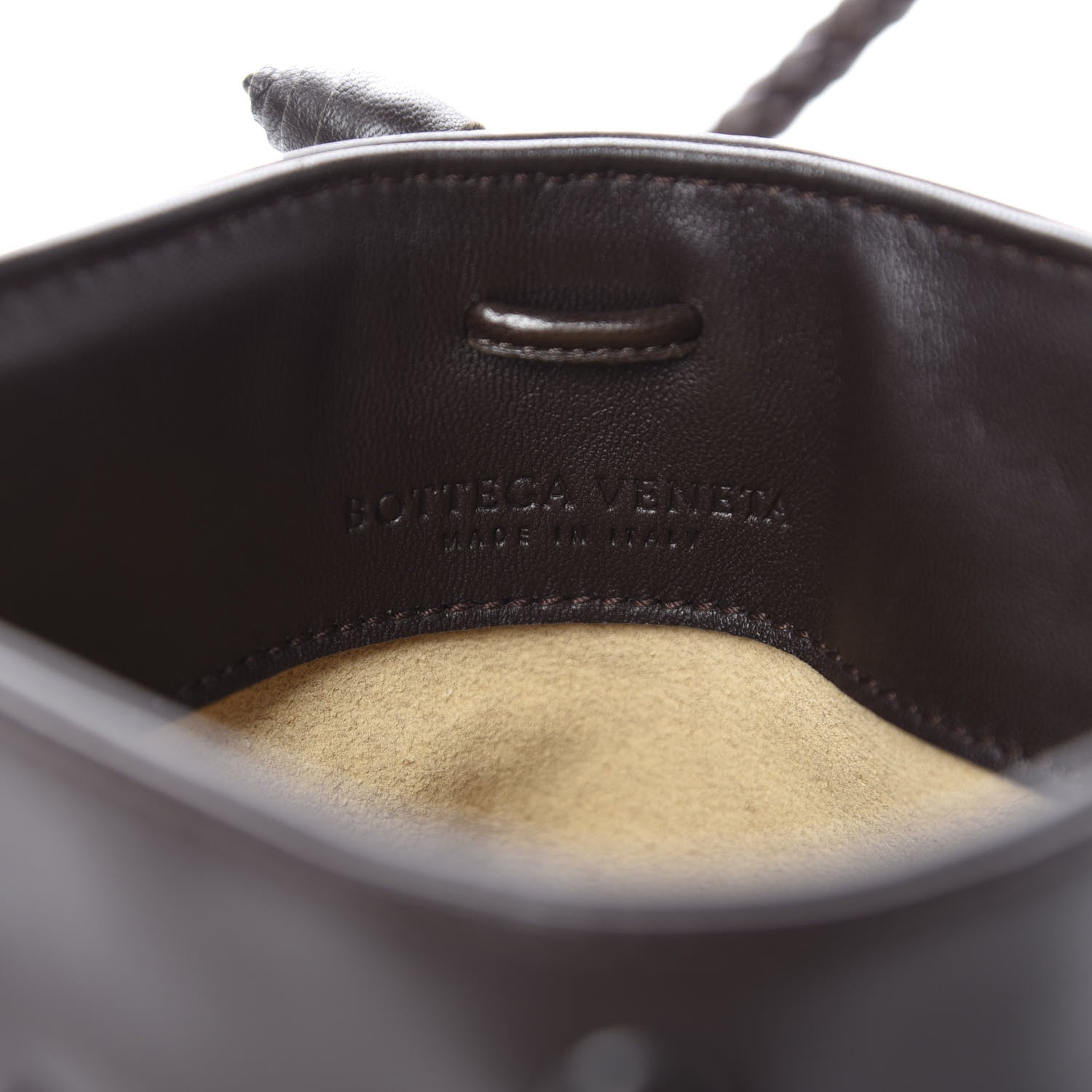 Bottega Veneta Nappa Intrecciato Mini Shoulder Bag Ebano 9 of 11