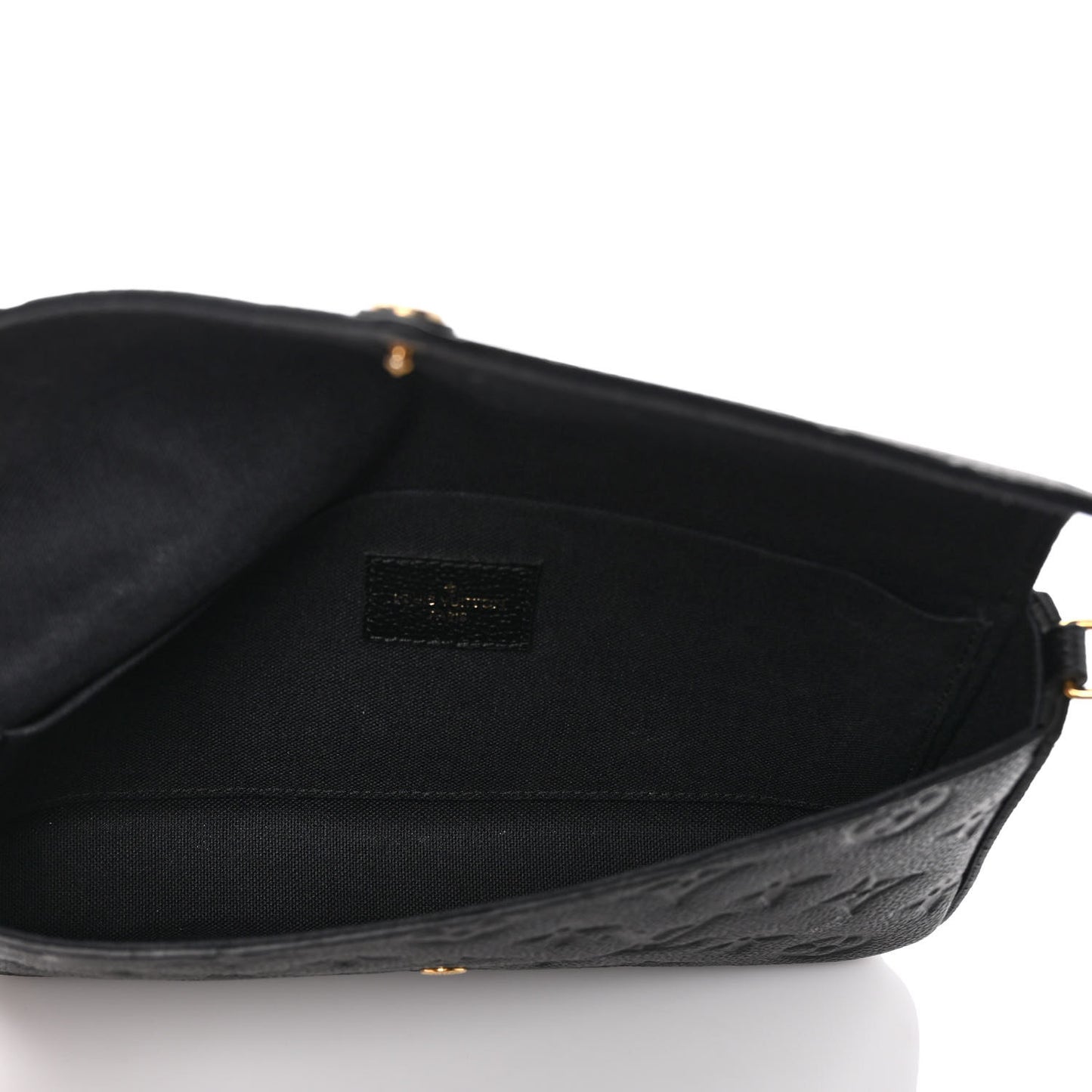 Empreinte Pochette Felicie Chain Wallet Black