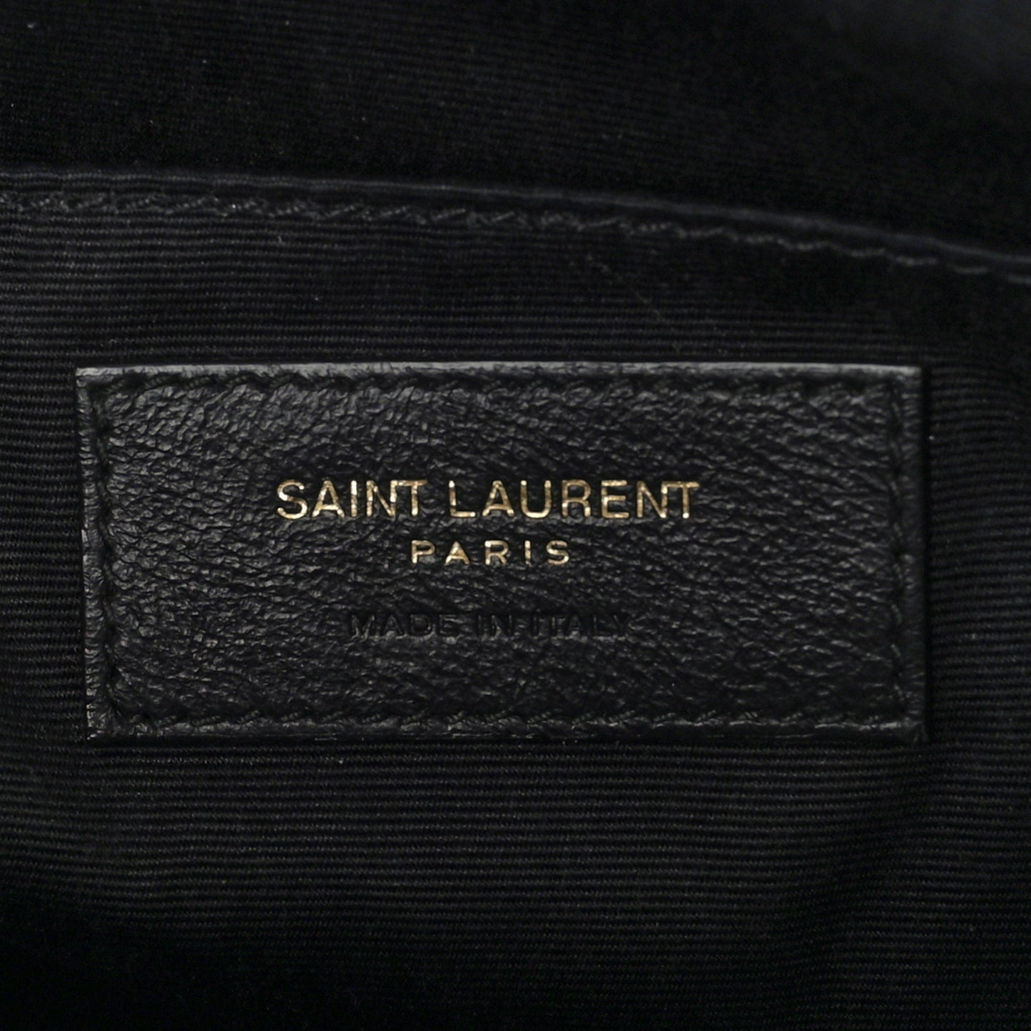Calfskin Matelasse Monogram Lou Camera Bag Black