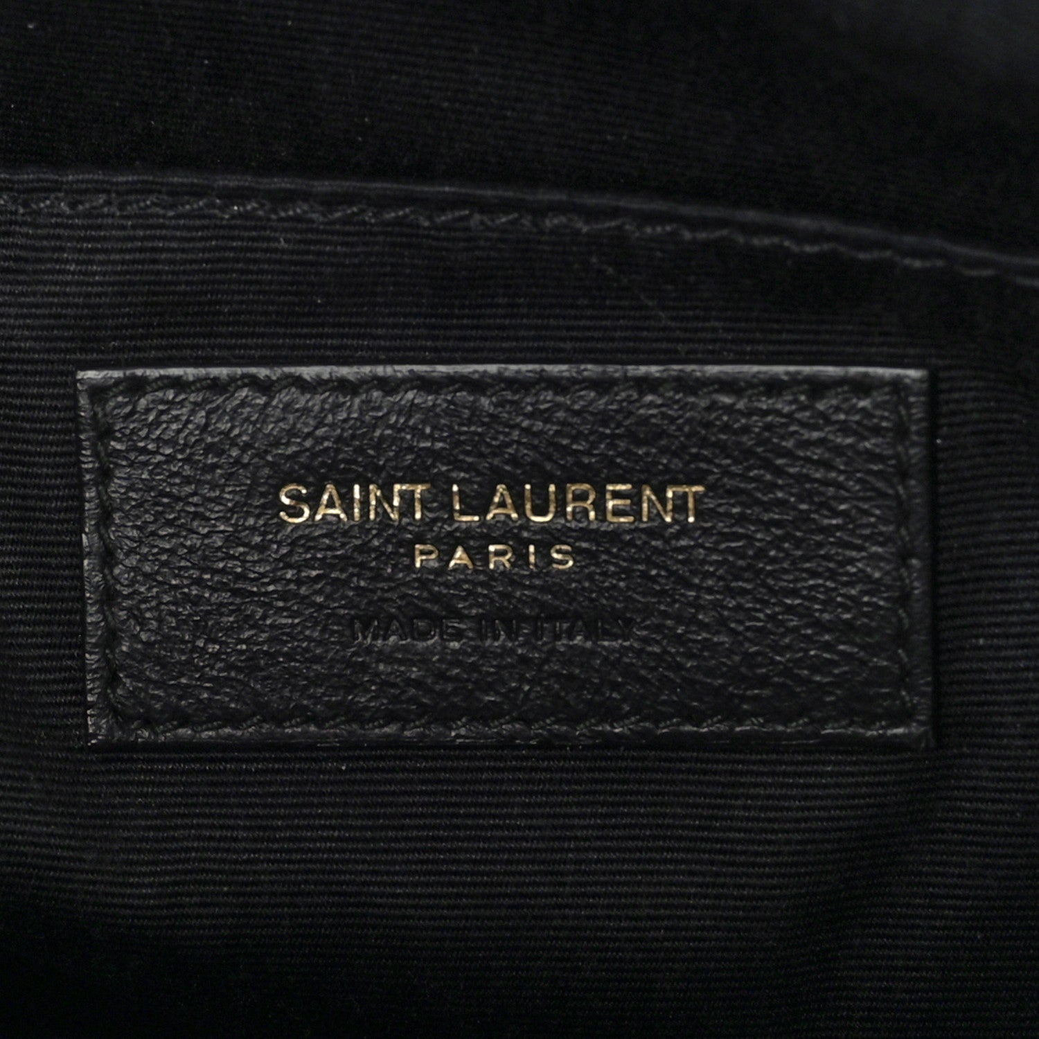 Saint Laurent Calfskin Matelasse Monogram Lou Camera Bag Black 6 of 10