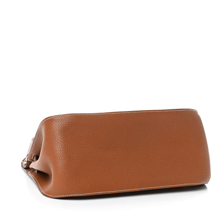 Hermes Taurillon Clemence Jypsiere 28 Gold 3 of 4