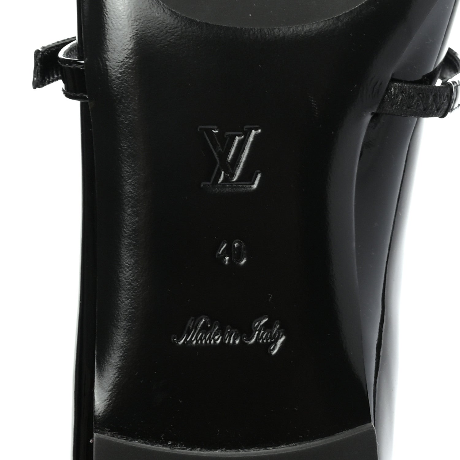 Louis Vuitton Patent Uniformes Ballet Flats 40 Black 6 of 8