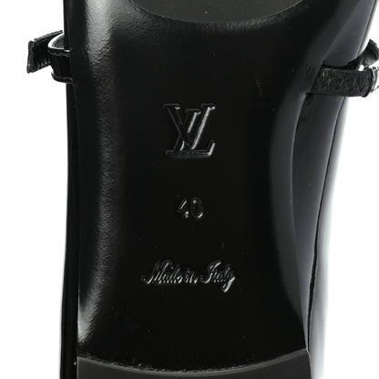 Louis Vuitton Patent Uniformes Ballet Flats 40 Black 6 of 8