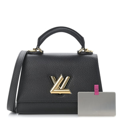 Louis Vuitton Taurillon Twist One Handle BB Black 1 of 8