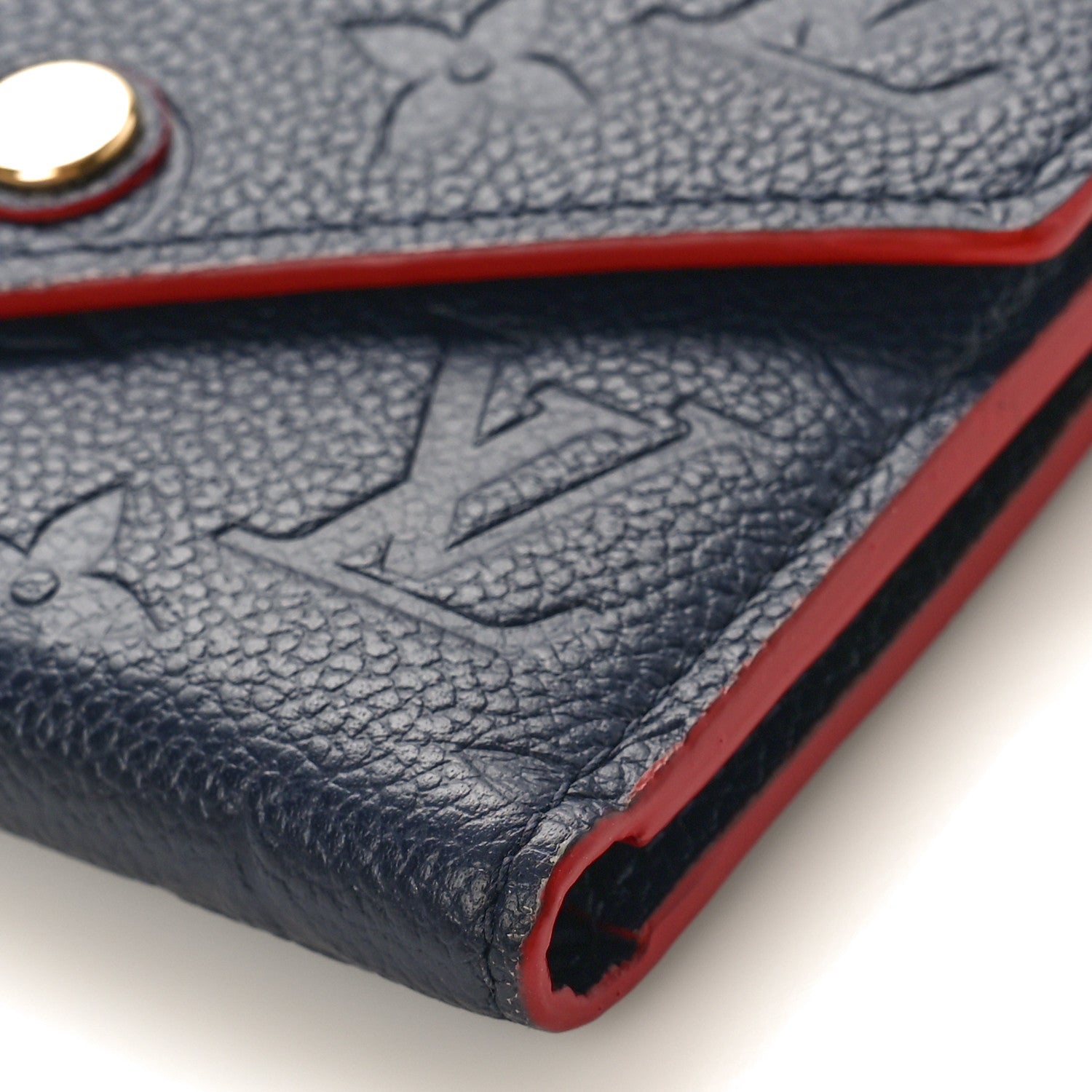 Louis Vuitton Empreinte Victorine Wallet Marine Rouge 8 of 8