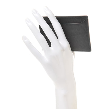 Prada Saffiano Card Case Black 2 of 10