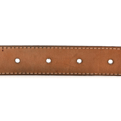 Louis Vuitton Mini Monogram 25mm LV Initiales Belt 80 32 5 of 7