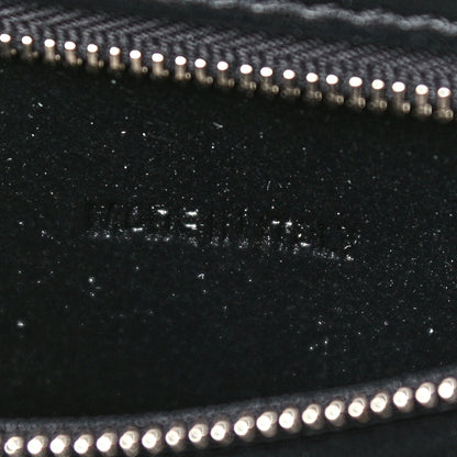 Balenciaga Smooth Calfskin Spray Polka Dot Small Hourglass Top Handle Bag White Black 7 of 9
