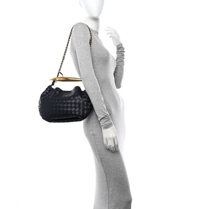 Bottega Veneta Nappa Intrecciato Sardine With Chain Bag Space 2 of 10