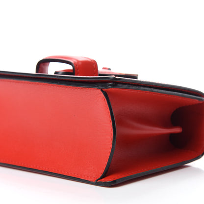 Loewe Calfskin Small Barcelona Shoulder Bag Red 7 of 10