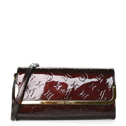 Louis Vuitton Vernis Rossmore MM Amarante 1 of 6
