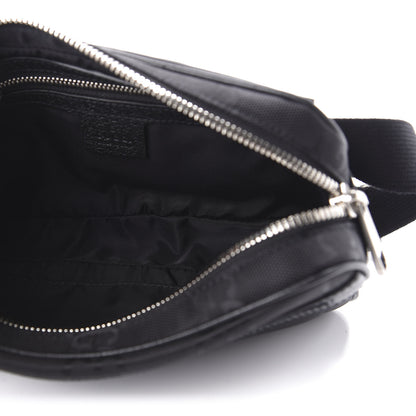 Gucci Econyl Nylon Monogram Off The Grid Belt Bag Black 5 of 10