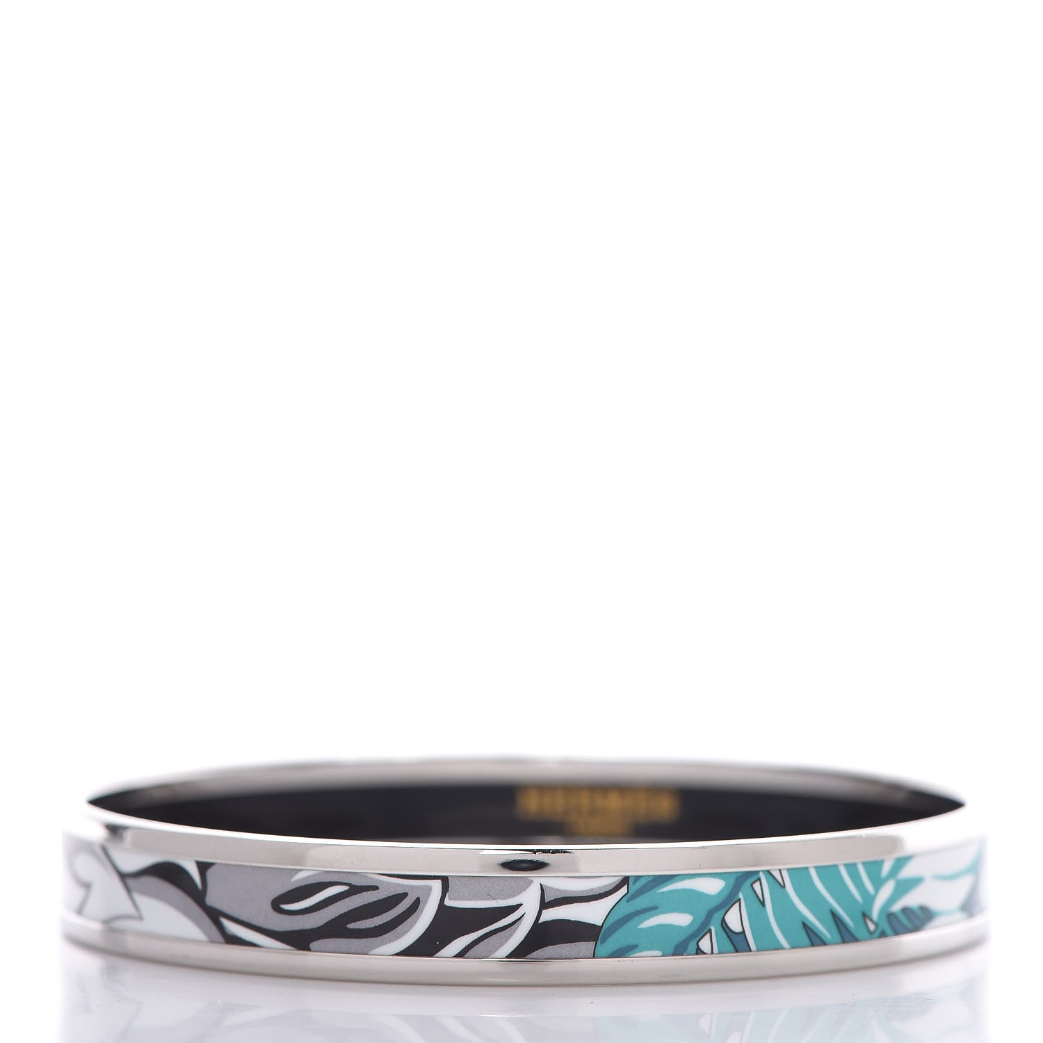 Hermes Enamel Printed Narrow Bracelet 65 3 of 6