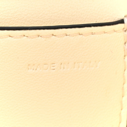 Valentino Garavani Calfskin Floral Embellished Monochrome Vlogo Loco Shoulder Bag White 7 of 12