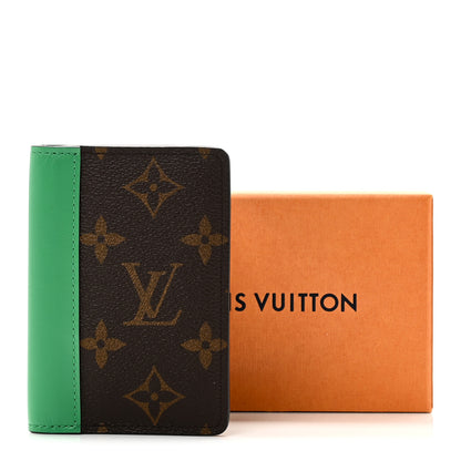 Louis Vuitton Monogram Macassar Pocket Organizer NM Borneo Green 8 of 8