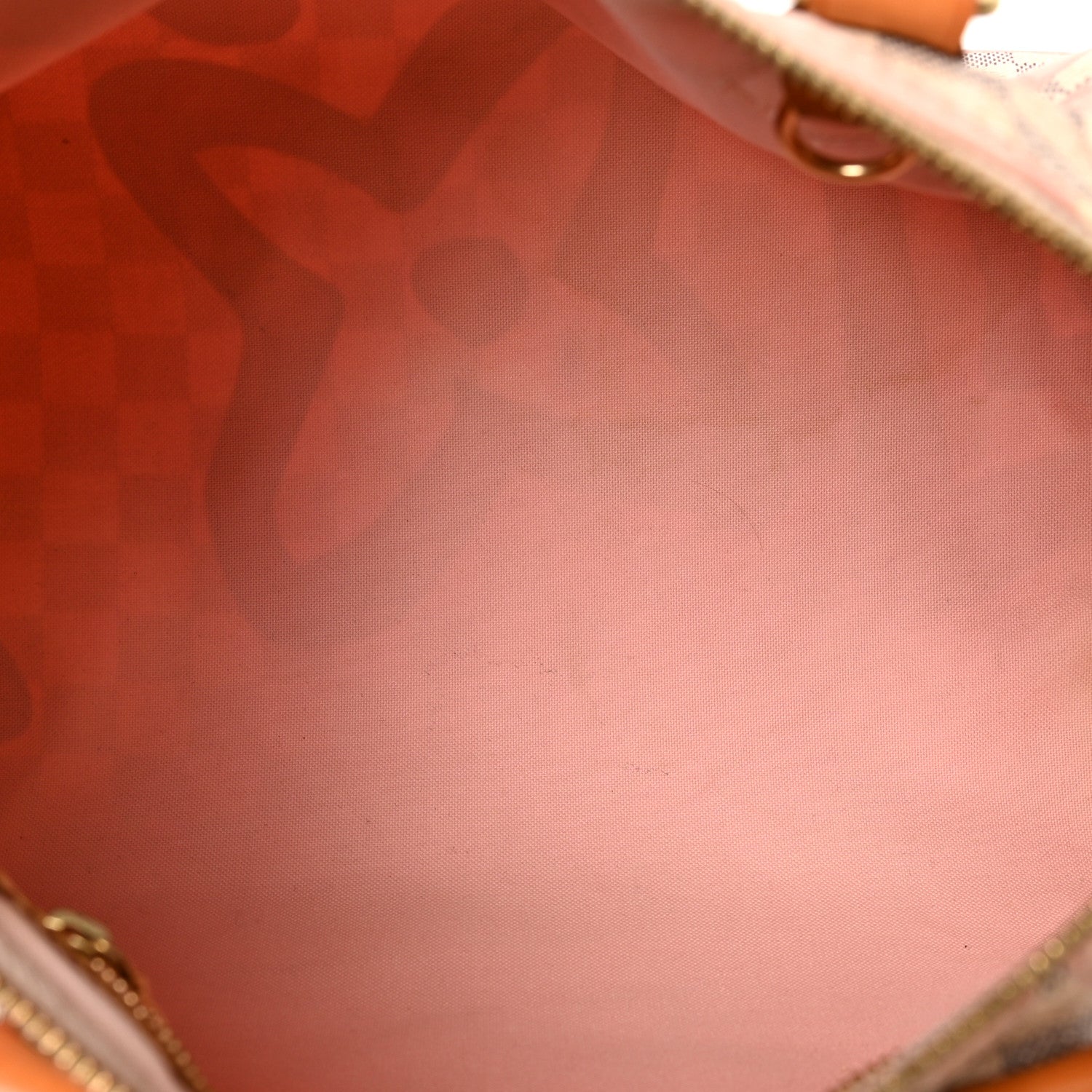 Louis Vuitton Damier Azur Tahitienne Speedy Bandouliere 30 Rose Ballerine 5 of 9