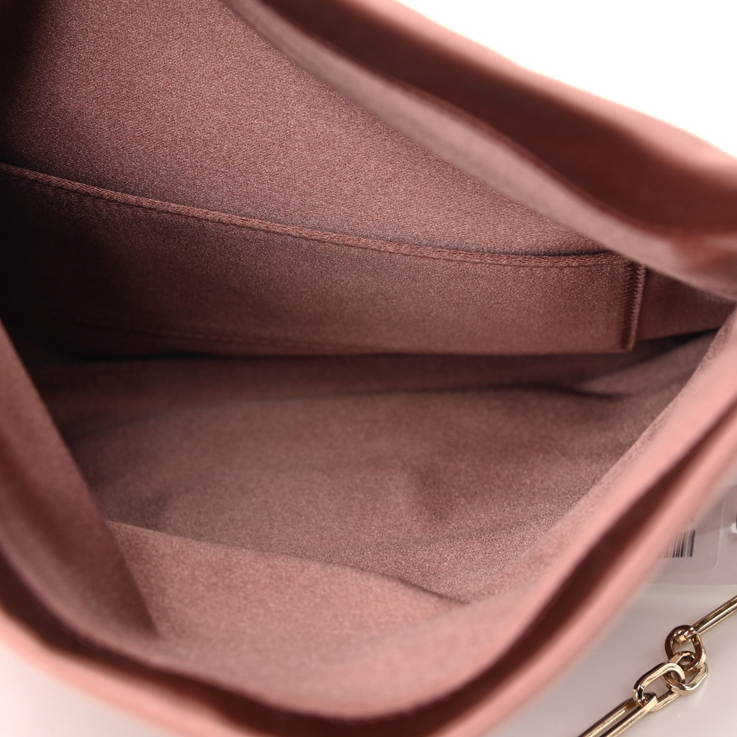 Jimmy Choo Satin Crystal Titania Clutch Blush 5 of 10