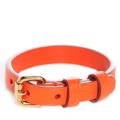 Louis Vuitton Leather Stamp It Bracelet 17 Piment 1 of 8
