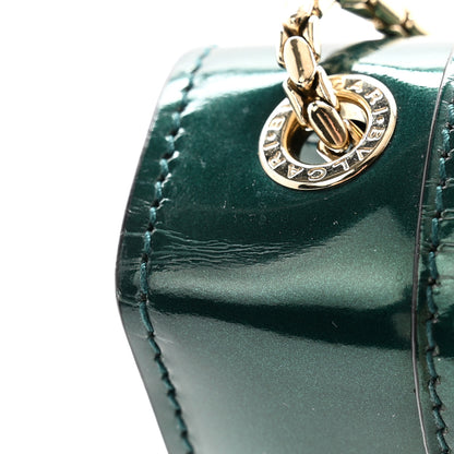 Bulgari Patent Serpenti Forever Crossbody Emerald 11 of 12