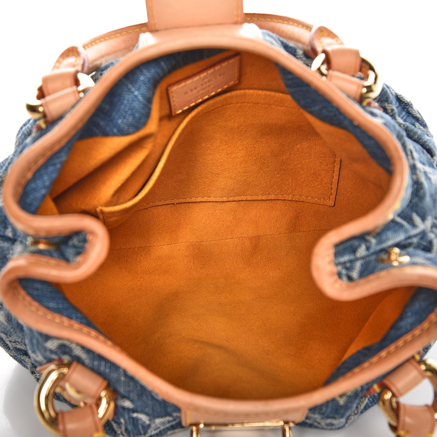 Louis Vuitton Monogram Denim Pleaty Blue 5 of 7