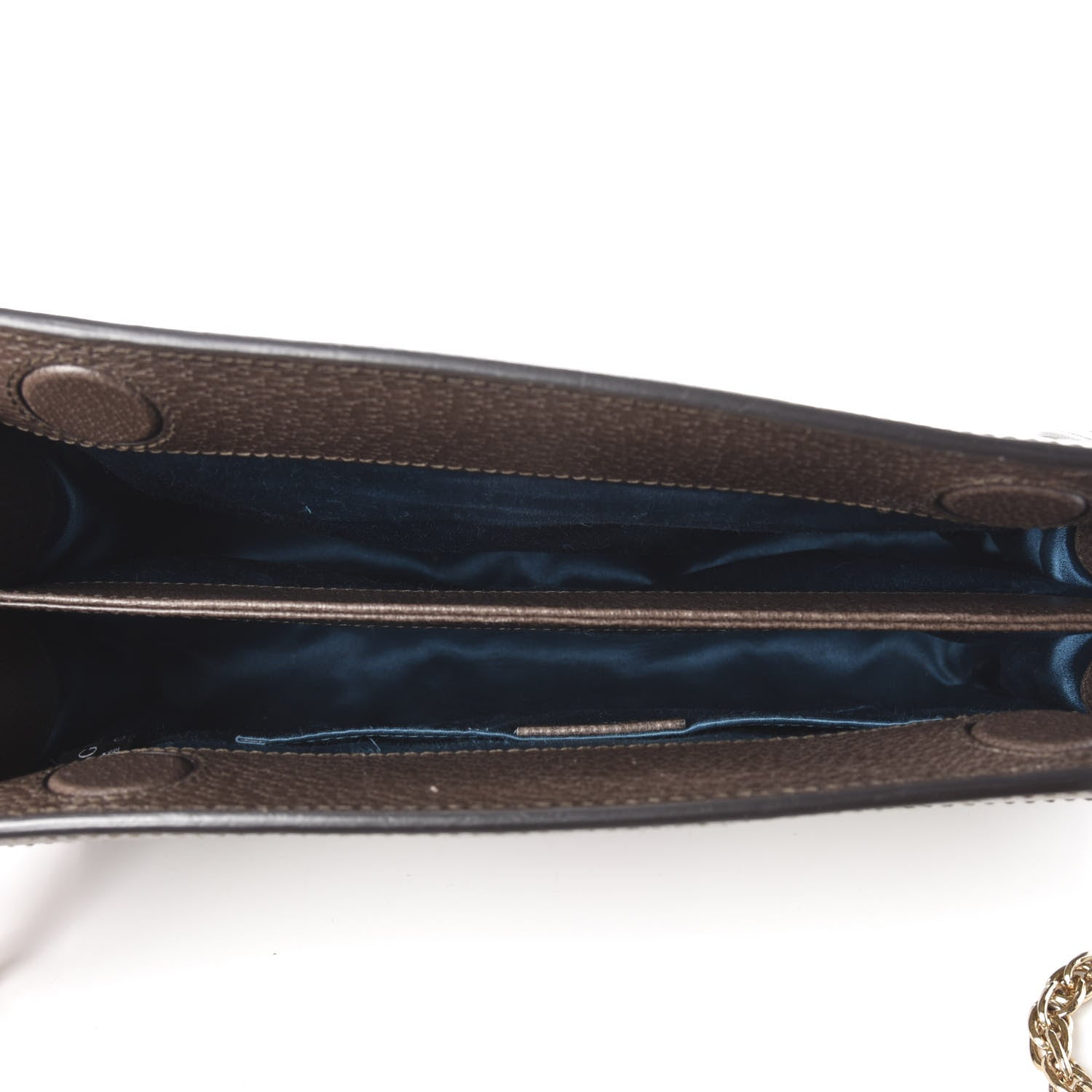 Gucci GG Supreme Monogram Web Small Ophidia Chain Shoulder Bag Brown 5 of 9