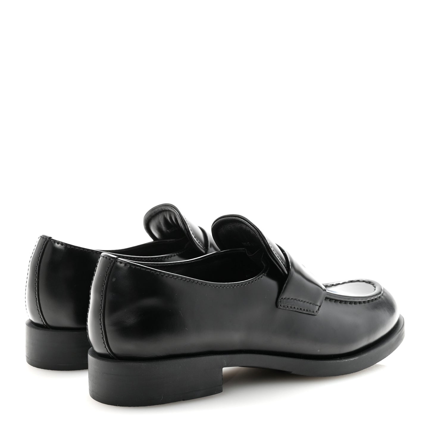 Spazzolato Loafers 38 Black