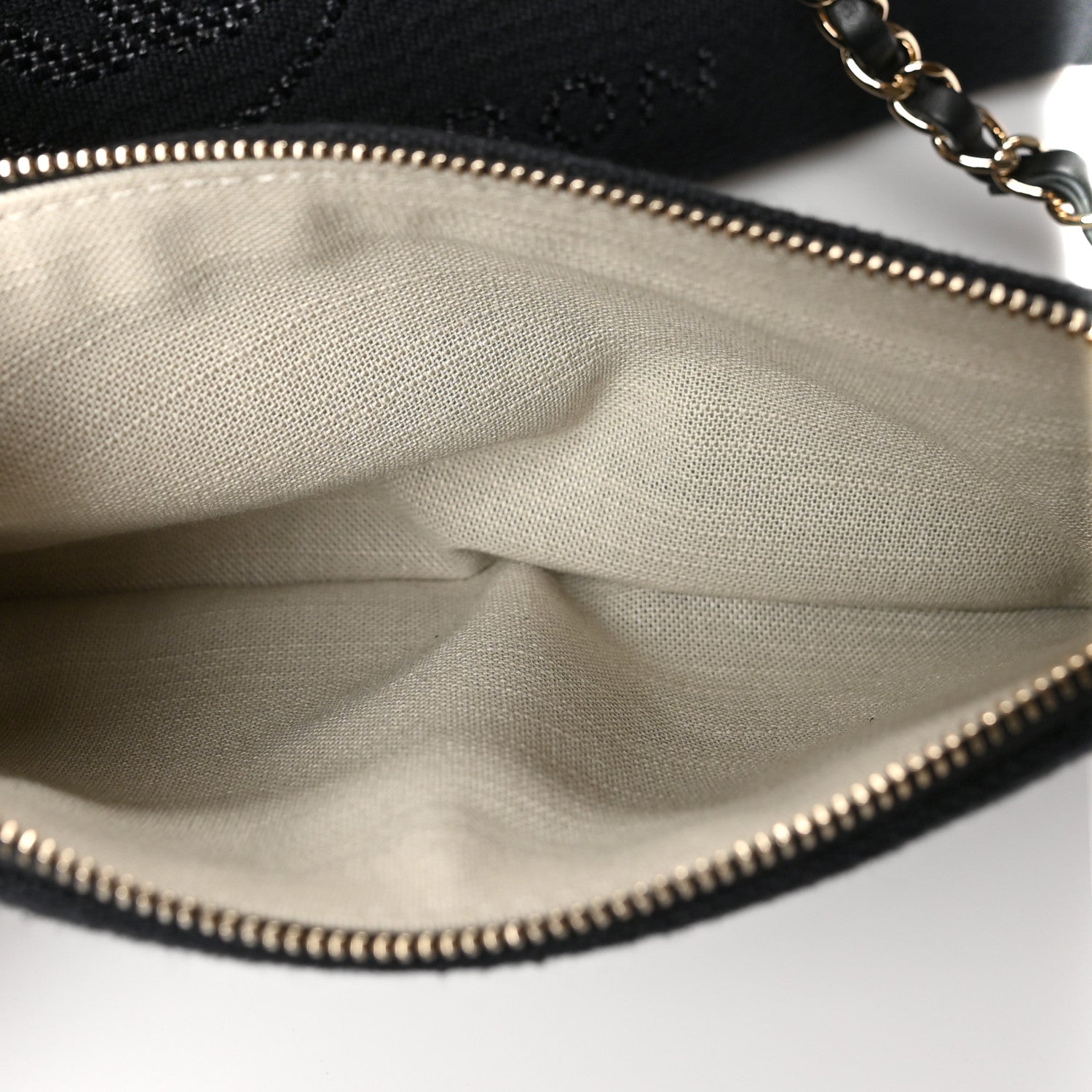 Chanel Mixed Fibers Small Deauville Tote Black 9 of 12