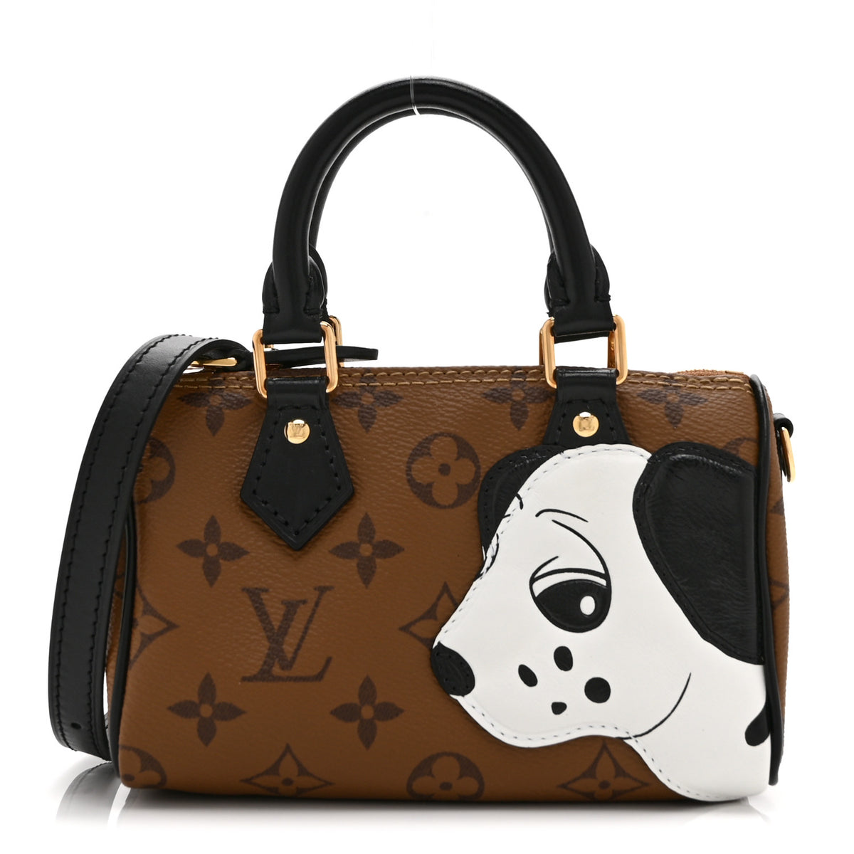 Reverse Monogram Dog Animation Nano Speedy