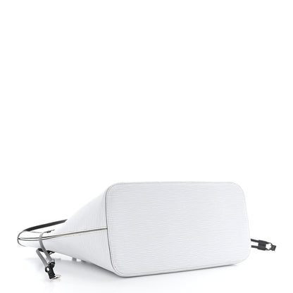 Louis Vuitton Epi Neverfull MM White 5 of 12