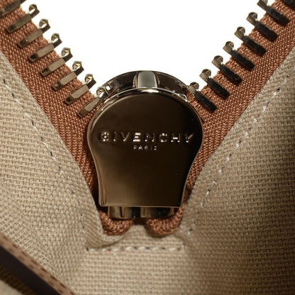 Givenchy Shiny Lord Calfskin Medium Antigona Dark Beige 8 of 11