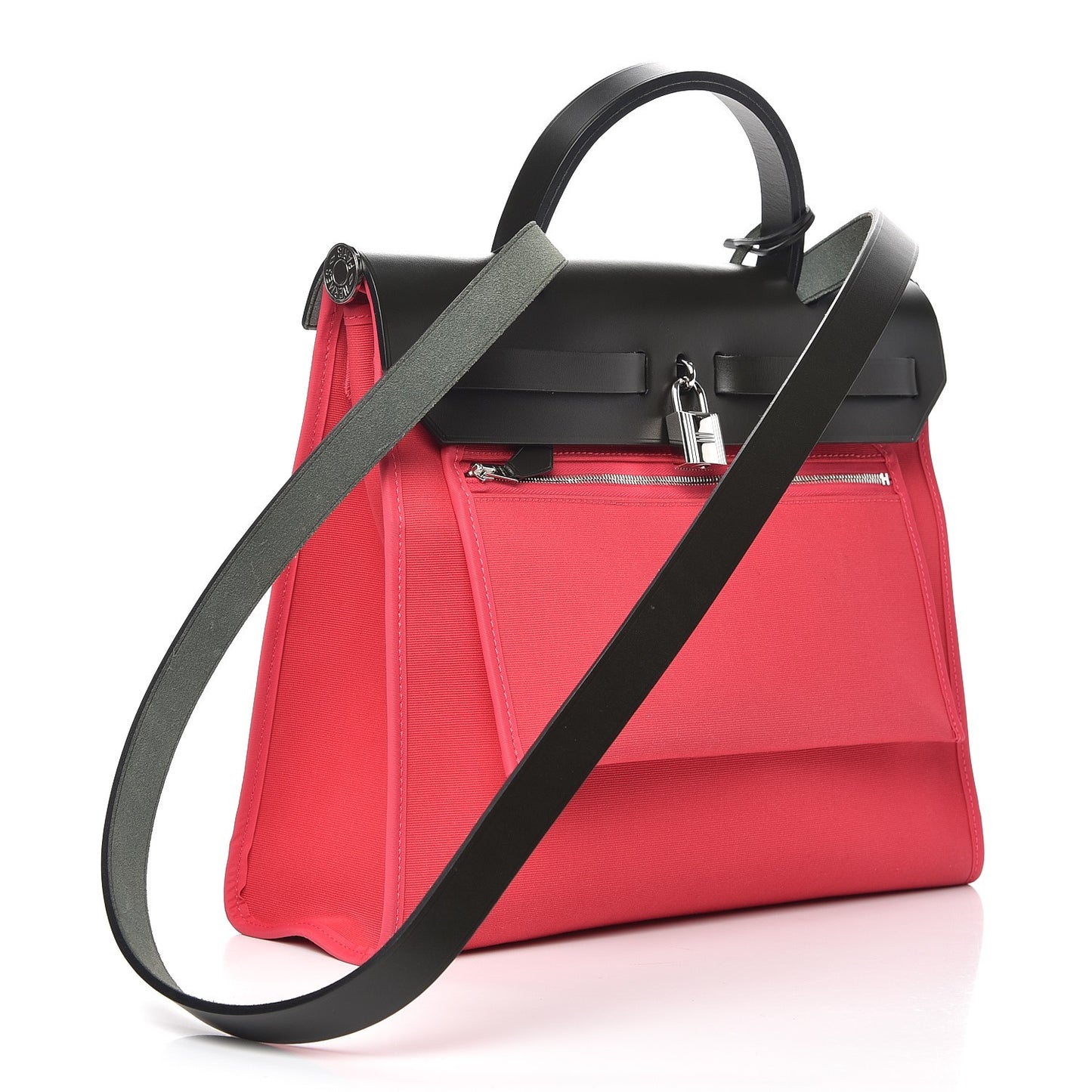 Vache Hunter Toile Herbag Zip 31 PM Rose Extreme Black