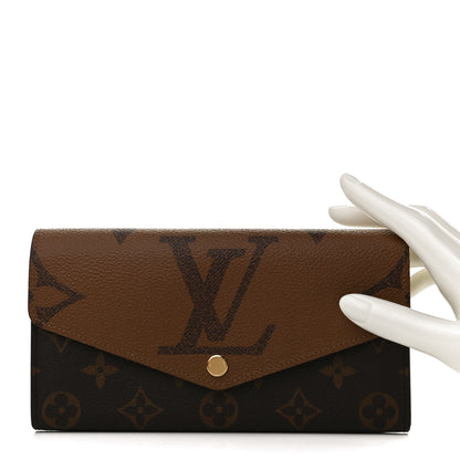 Louis Vuitton Reverse Monogram Giant Sarah Wallet 2 of 9