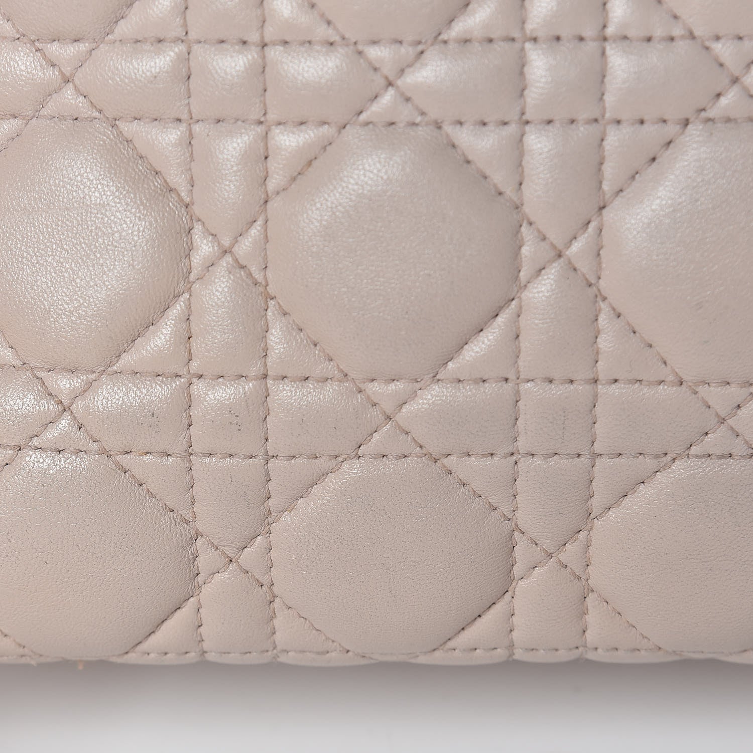 Christian Dior Lambskin Cannage Medium Lady Dior Light Pink 19 of 32